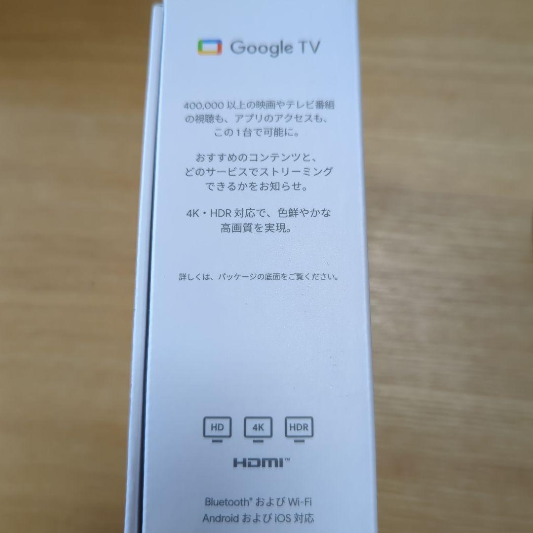 Chromecast with Google TV 4K　＋　予備リモコン