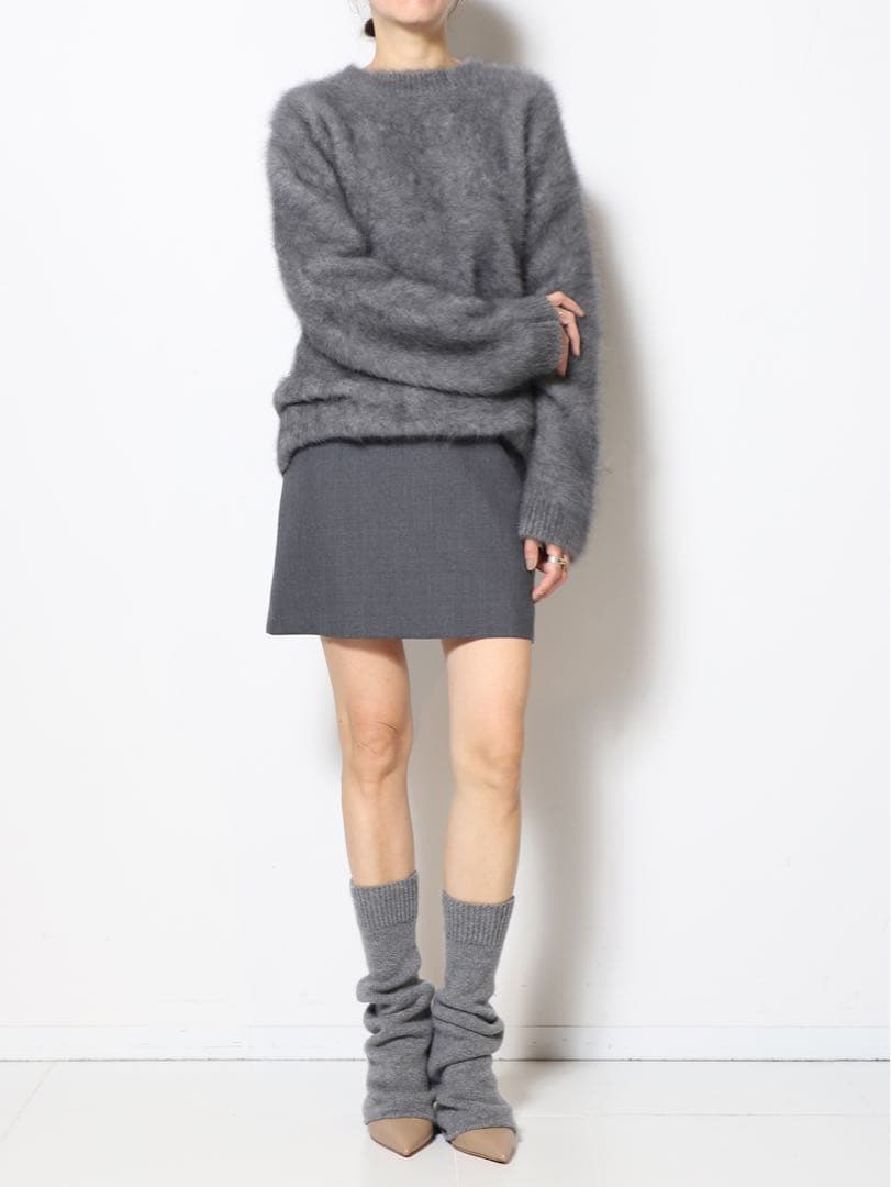 お値下げミューズドゥドゥーズィエムクラス未使用カシミアレッグウォーマー