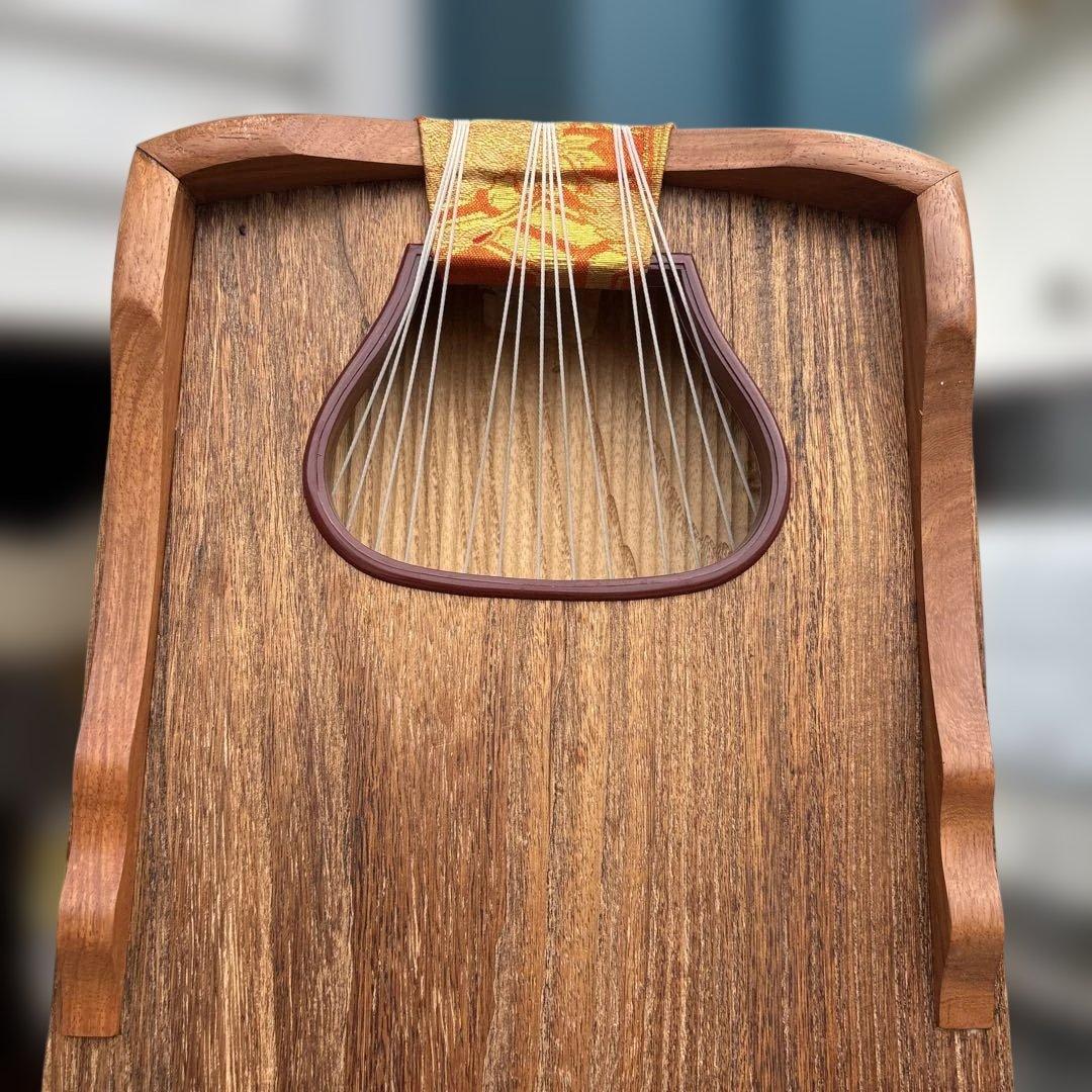 【 琴 / 和楽器 】 弦楽器 伝統琴 レトロ 13弦