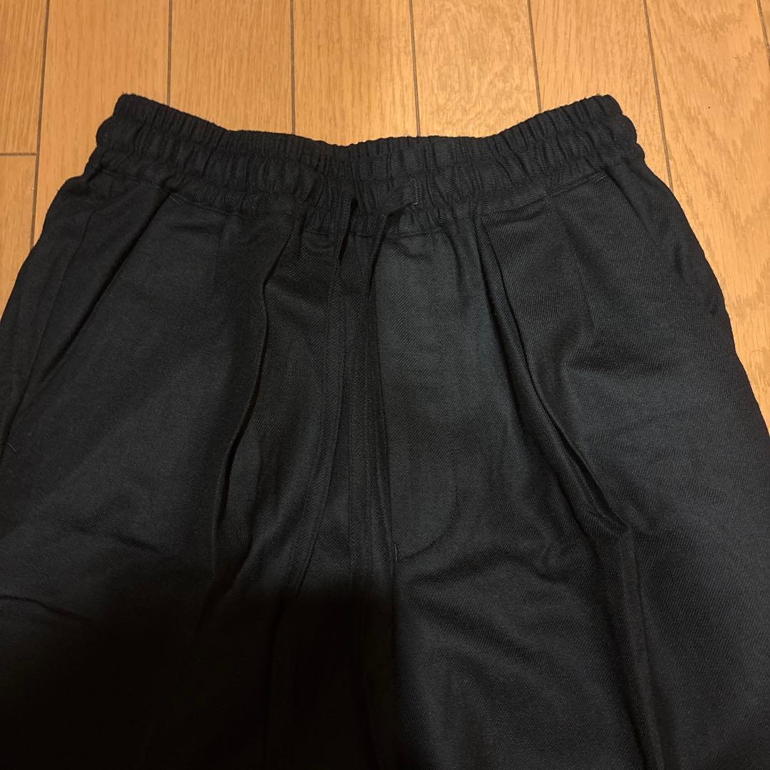 MARKAWARE マーカウェア ブラック ワイドスラックス