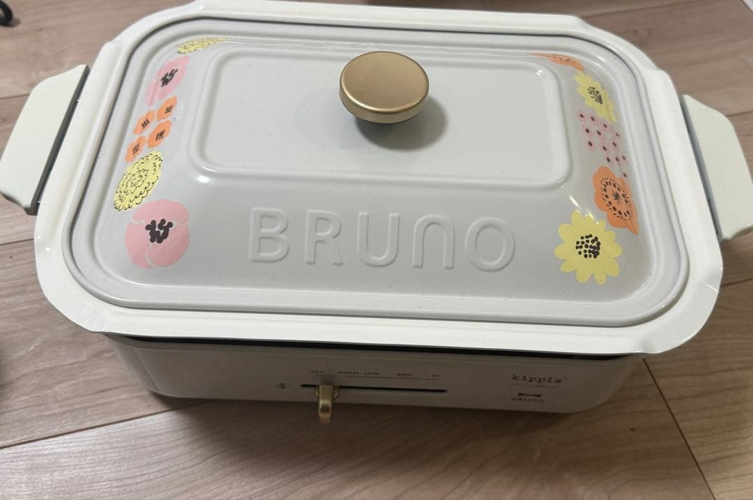 限定コラボ BRUNO×kipps コンパクトホットプレート