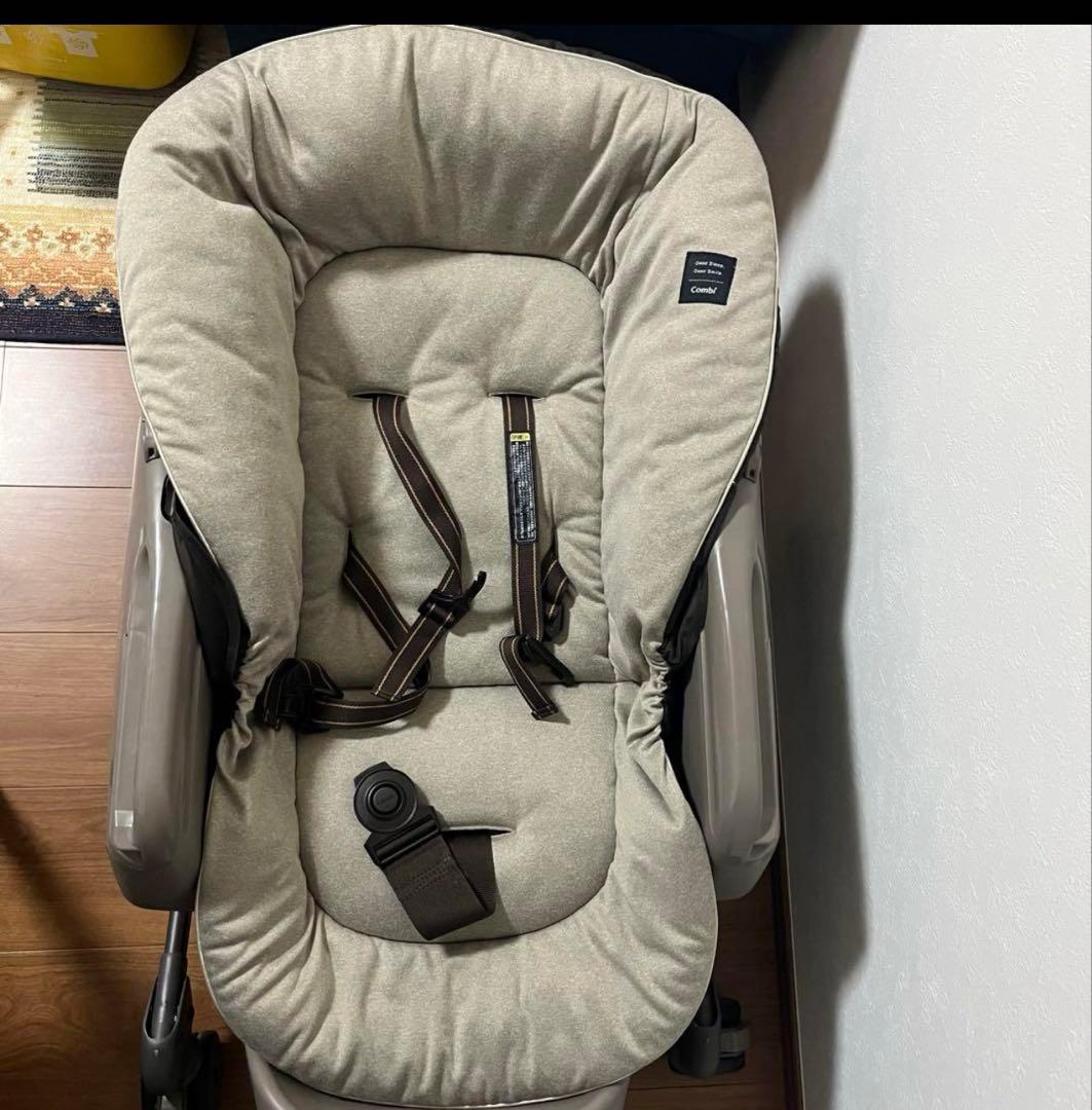 ネムリラ　オートスイング　ベージュグレー ベビーラック美品