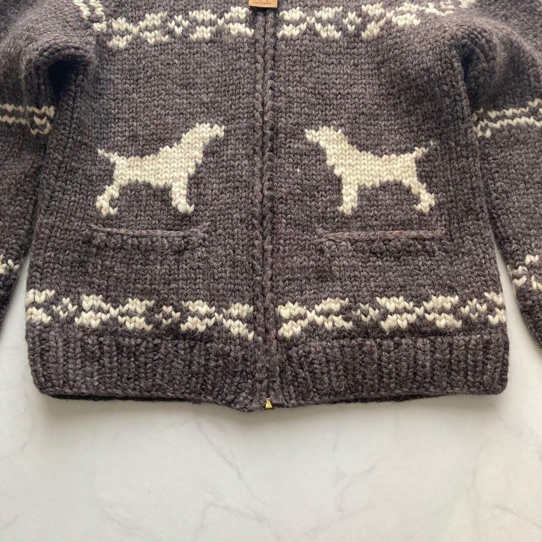 ラブラドールレトリバー×カナディアンセーター カウチンセーター