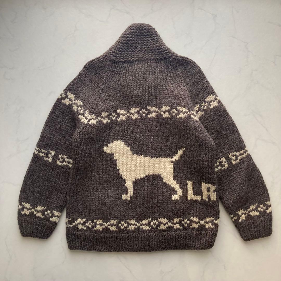 ラブラドールレトリバー×カナディアンセーター カウチンセーター