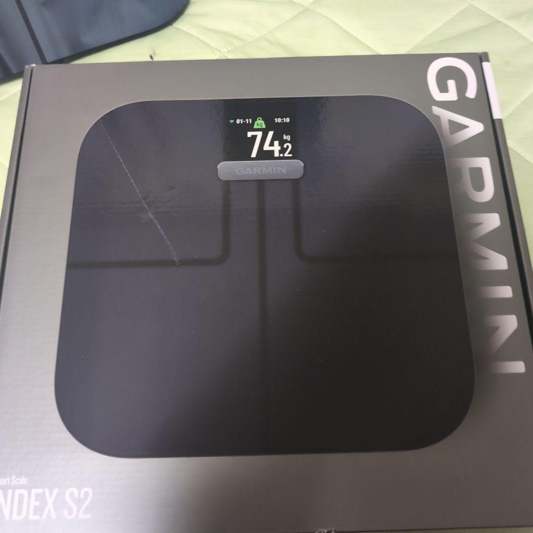 GARMIN INDEX S2 ブラック体重計