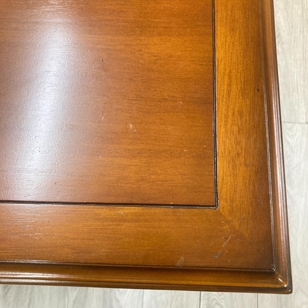 アンティーク調　キャビネット　飾り棚　サイドボード　クラシカル　マホガニー