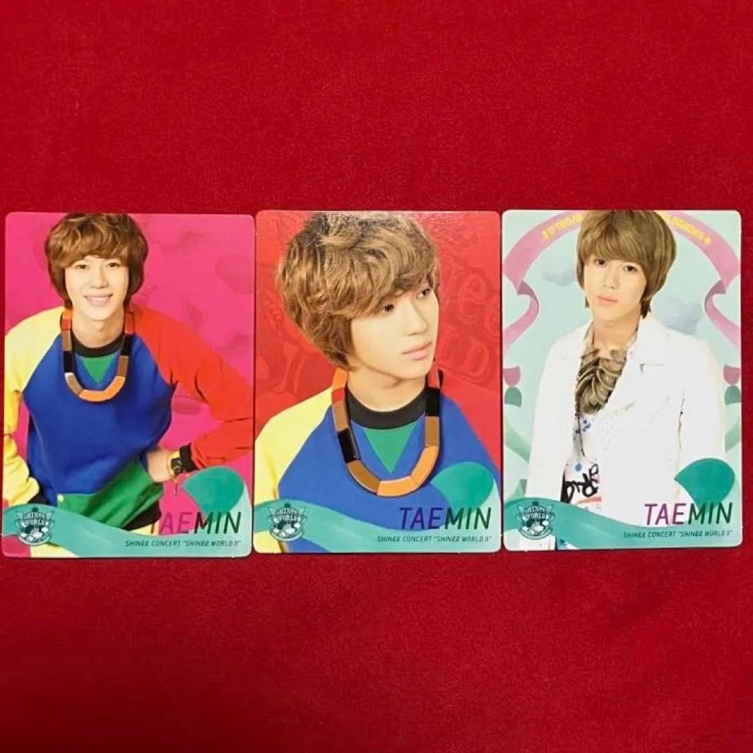 SHINee WORLD Ⅱ 2 テミン 公式トレカ