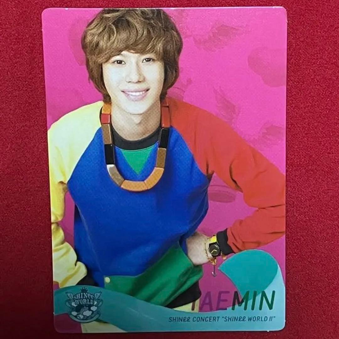 SHINee WORLD Ⅱ 2 テミン 公式トレカ