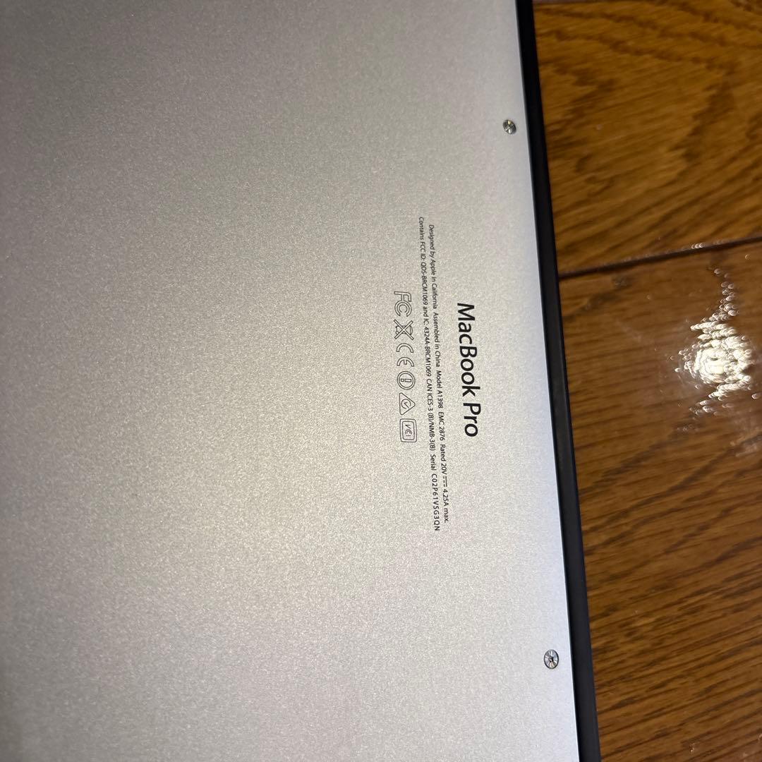 MacBook Pro 初期化済み　ジャンク