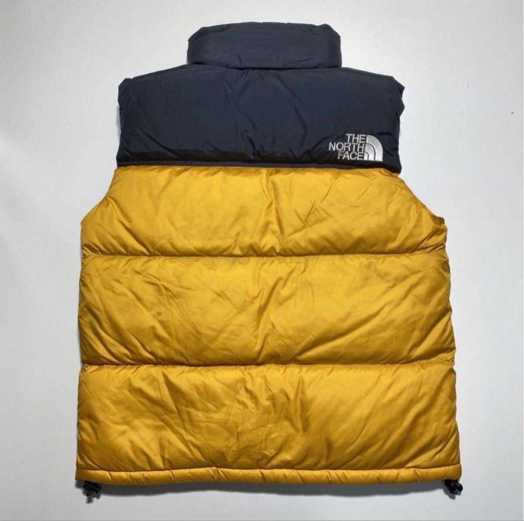 ノースフェイス ヌプシ ダウンベスト　サミットゴールド