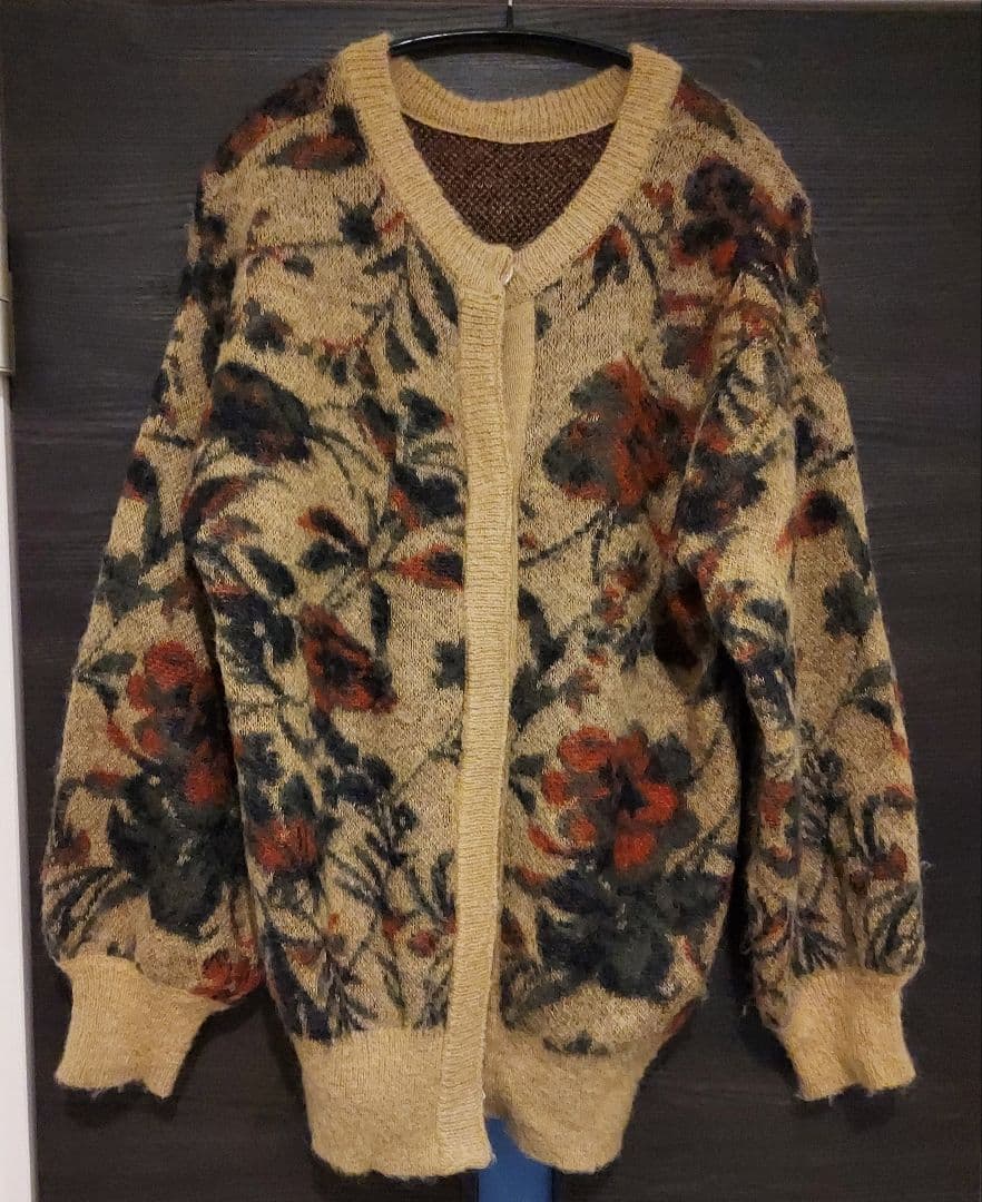 アメリ ヴィンテージ 3WAY NOSTALGIC RUG KNIT