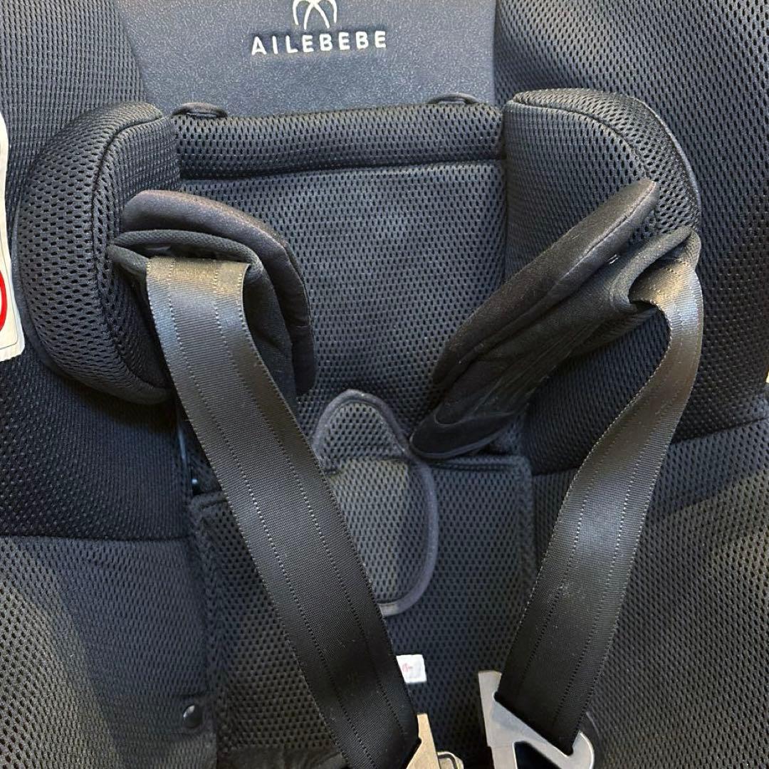 チャイルドシート　エールベベ・クルット6i　グランス　ブラック　ISOFIX