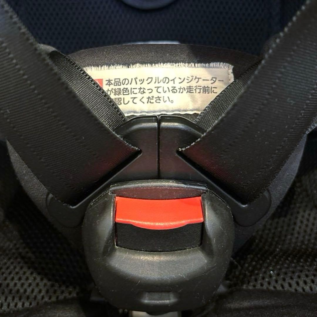 チャイルドシート　エールベベ・クルット6i　グランス　ブラック　ISOFIX