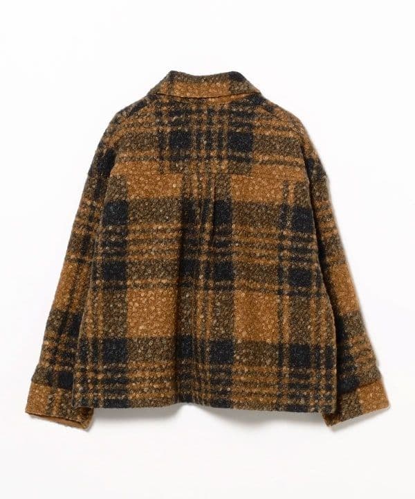BEAMS　チェック CPO ブルゾン