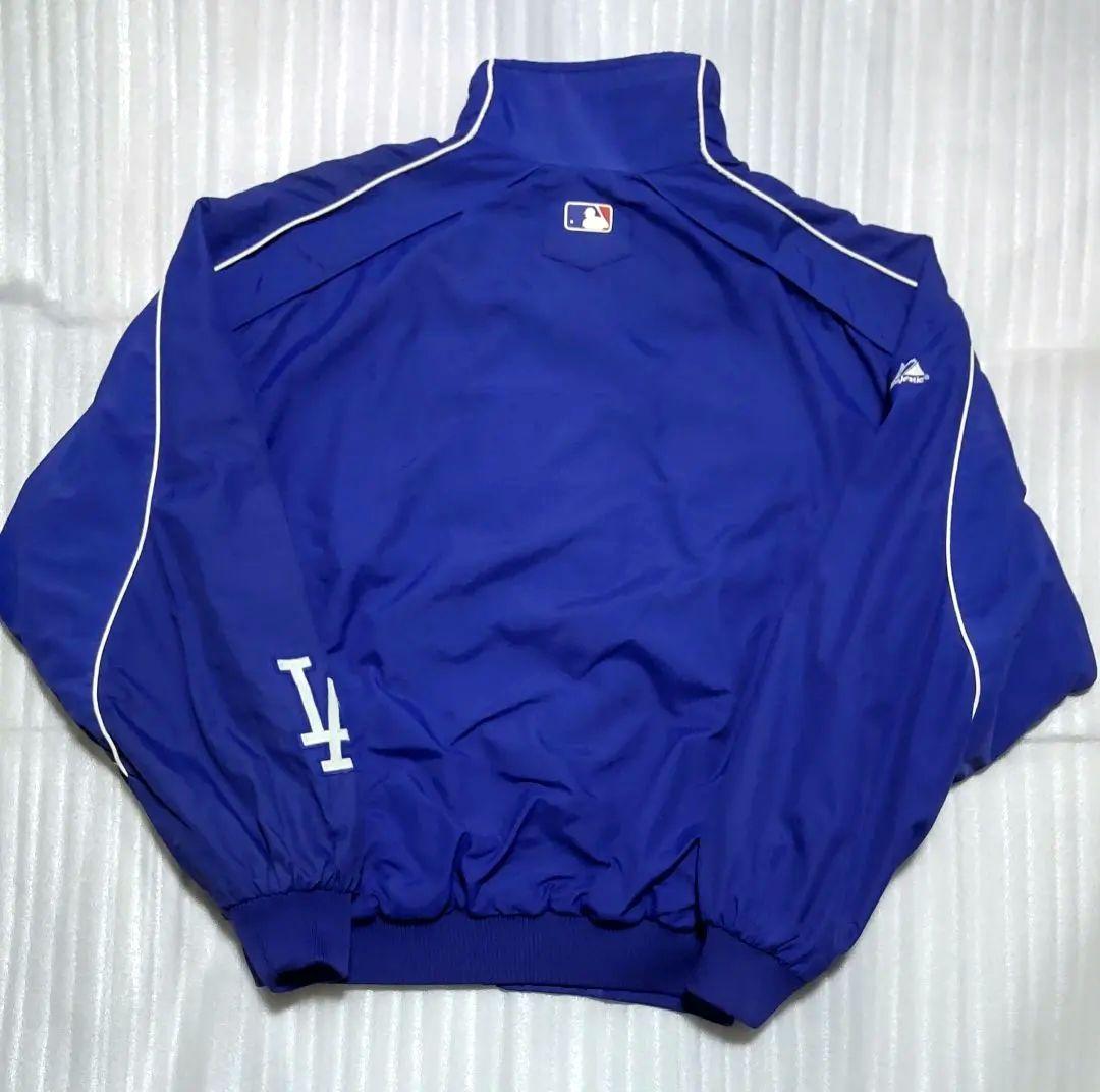 【Majestic】ロサンゼルス ドジャース スタジアムジャケット Mサイズ