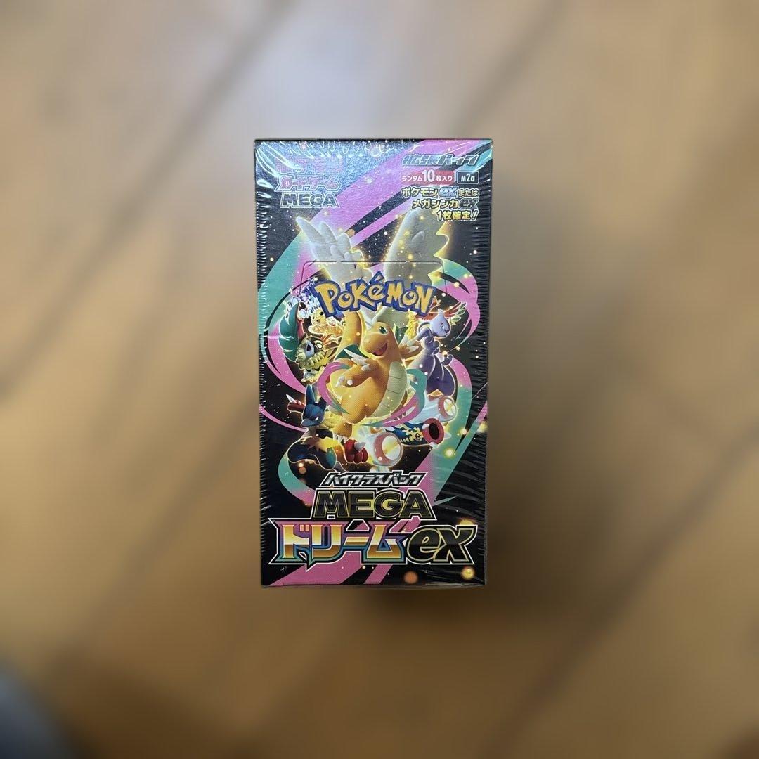 早い者勝ち ポケモンカードMEGA ドリームEX 新品未開封シュリンク付きBOX