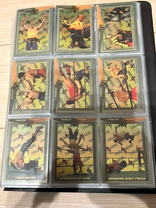 激レアBBMスパークリングファイターズ97 タイガーマスクカードプレゼント仕様