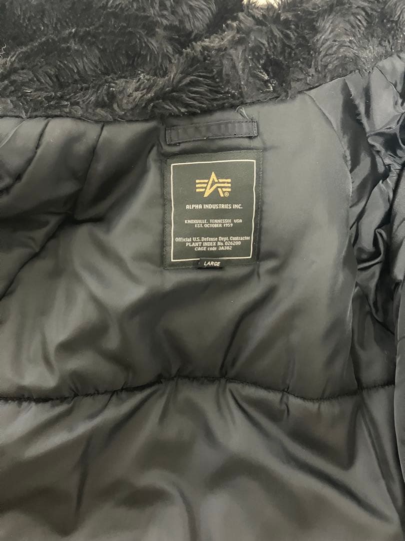 アルファ 20094-0872 N3B タイト ブラックリアルファー Ｌ