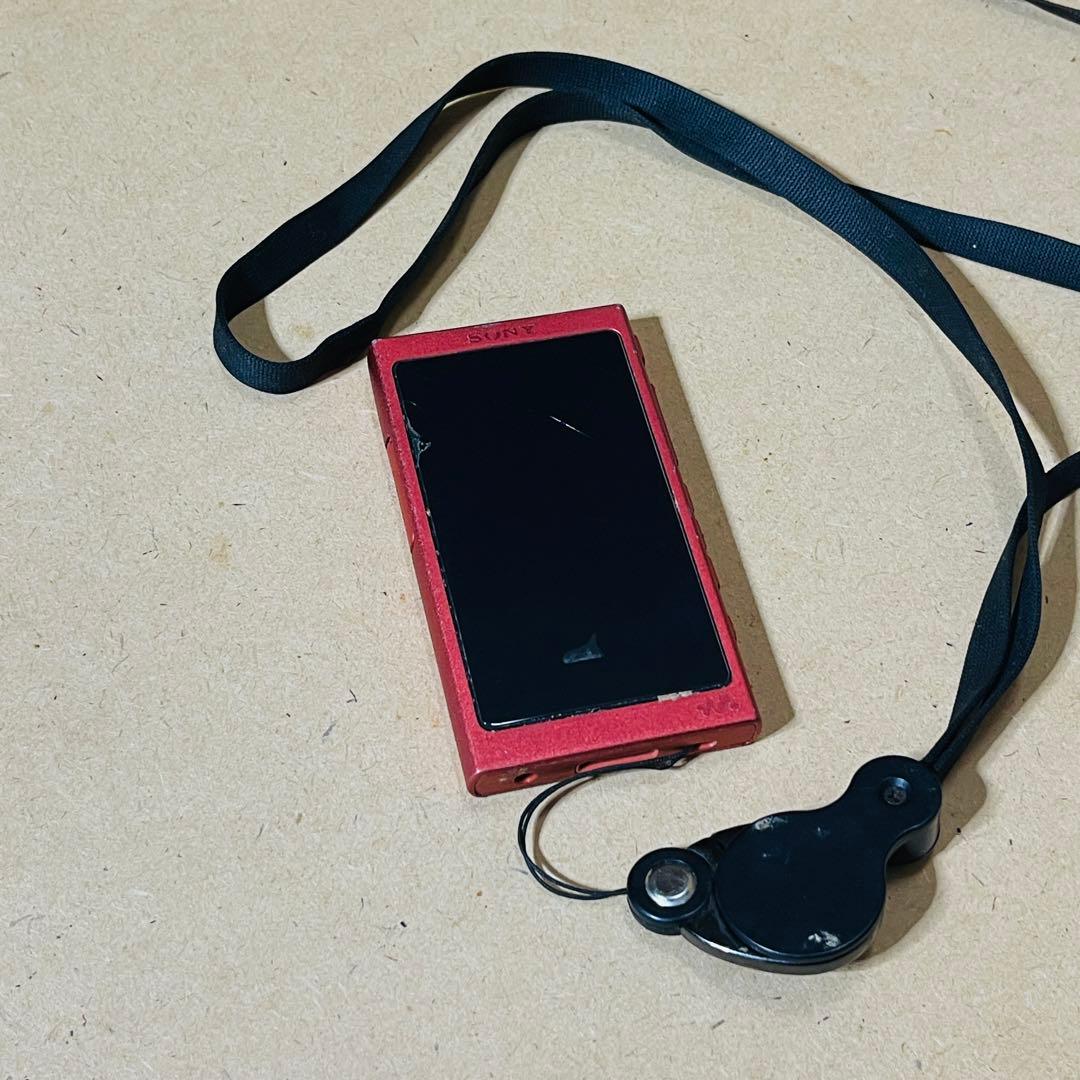 ソニー ウォークマン NW-A45 シナバーレッド動作品