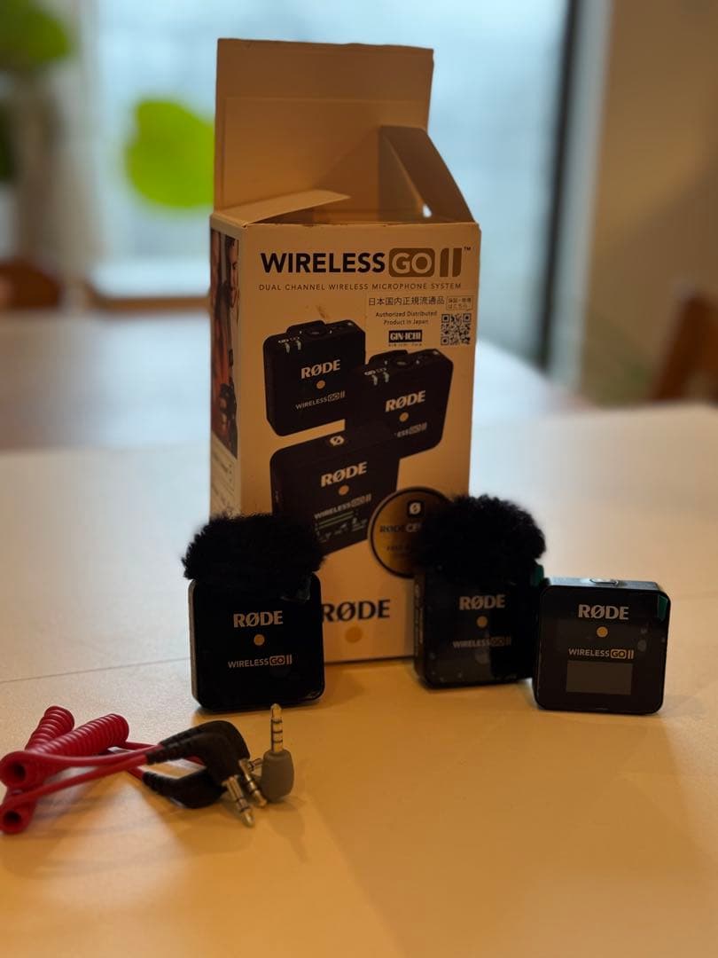 ま*さ様 RØDE WIRELESS GO II ワイヤレスマイクセット　(マイ