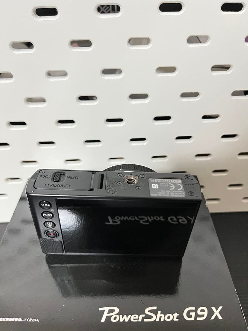 【美品】Canon PowerShot G9X / SDカード付き
