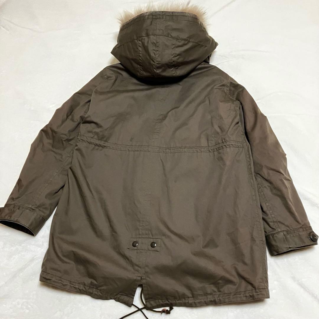 BEATING HEART モッズコート リアルファー ライナー付き 2way