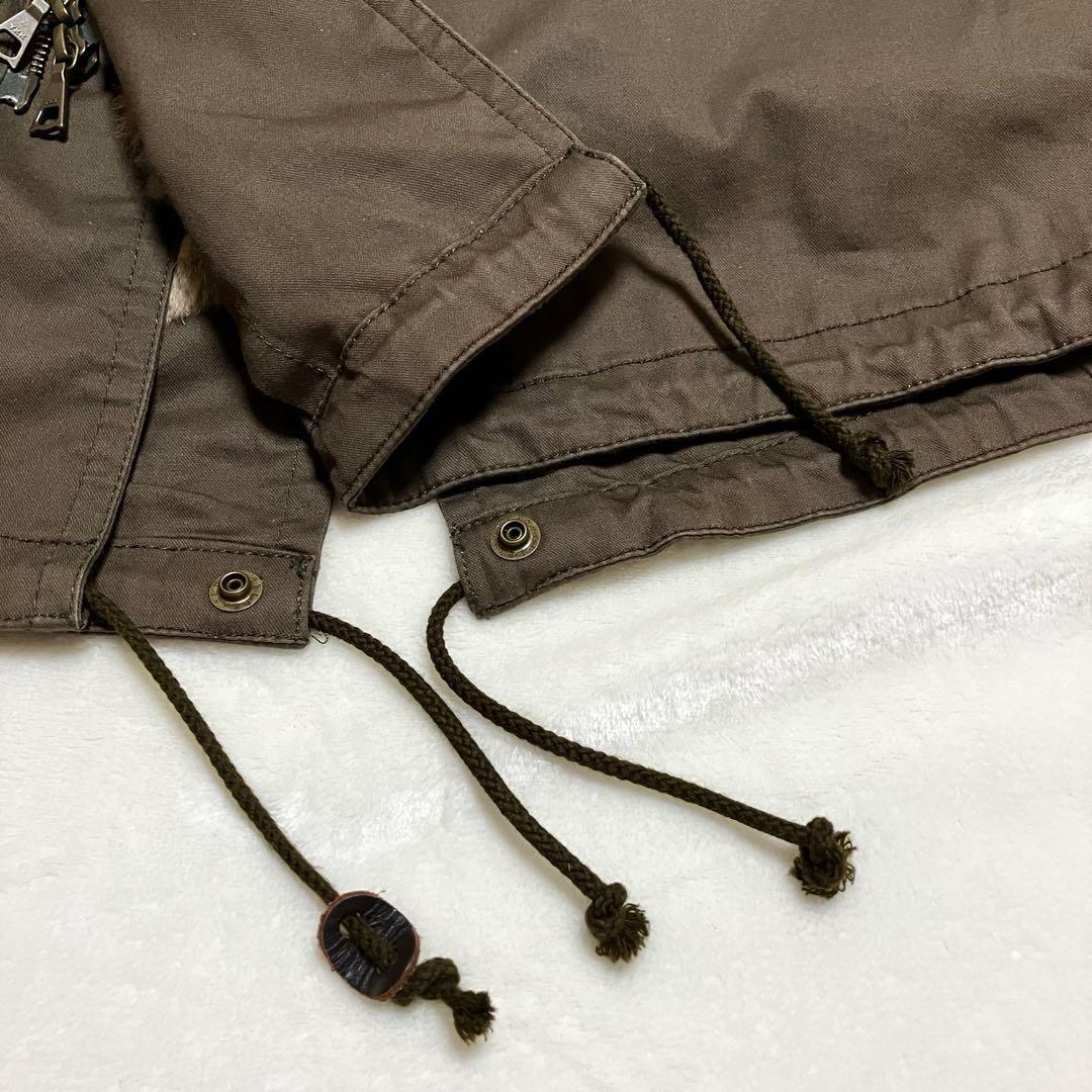 BEATING HEART モッズコート リアルファー ライナー付き 2way