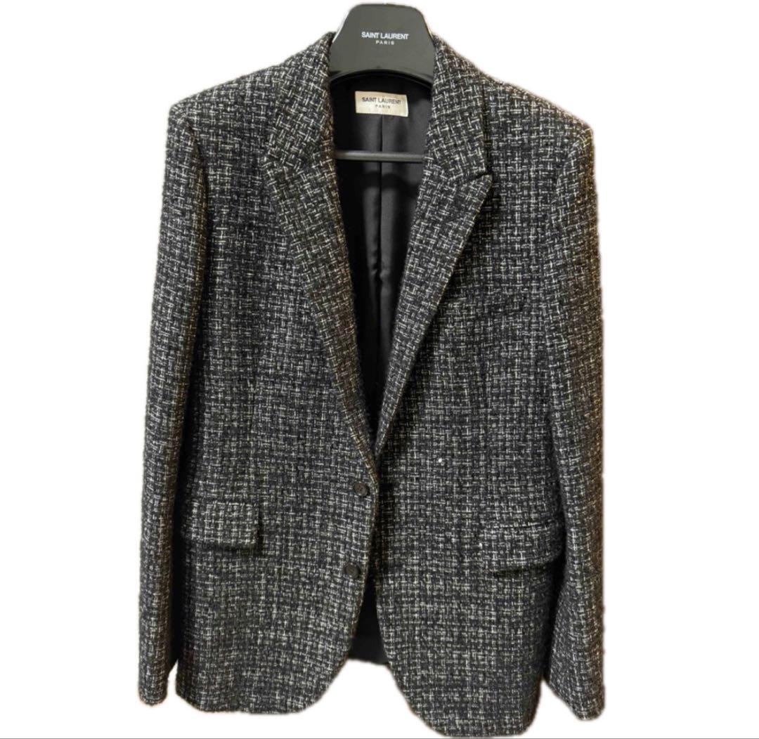 断*中様 Saint Laurent サンローラン　スパンコール 　スーツ　サイ