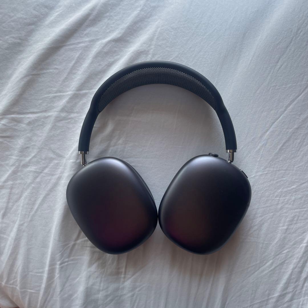 ブラック オーバーイヤー型ヘッドフォン