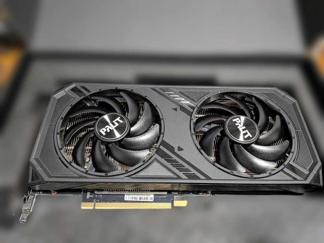 グラフィックボード・グラボ・ビデオカード PALIT RTX4070 Dual 12G