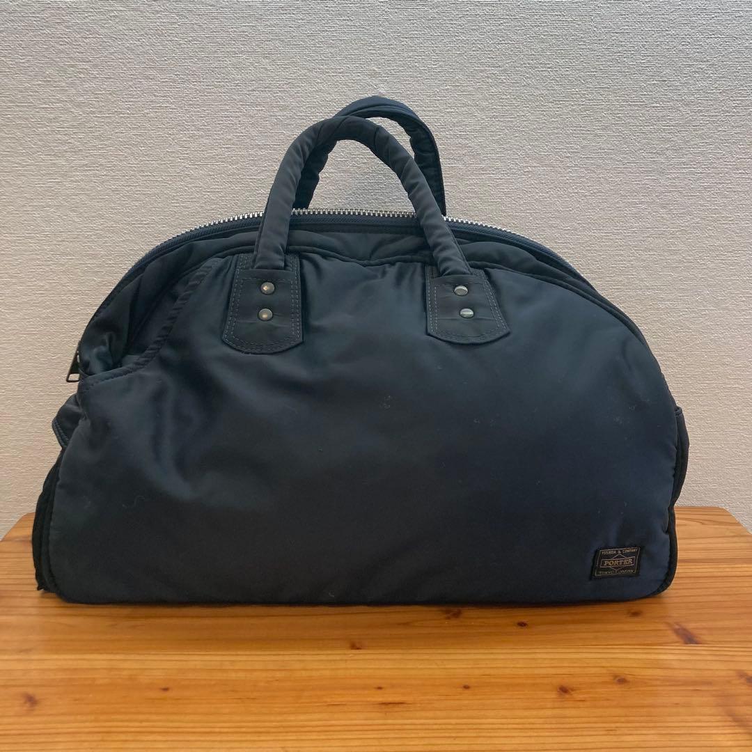 HEAD PORTER TANKER ボストンバッグ ネイビー