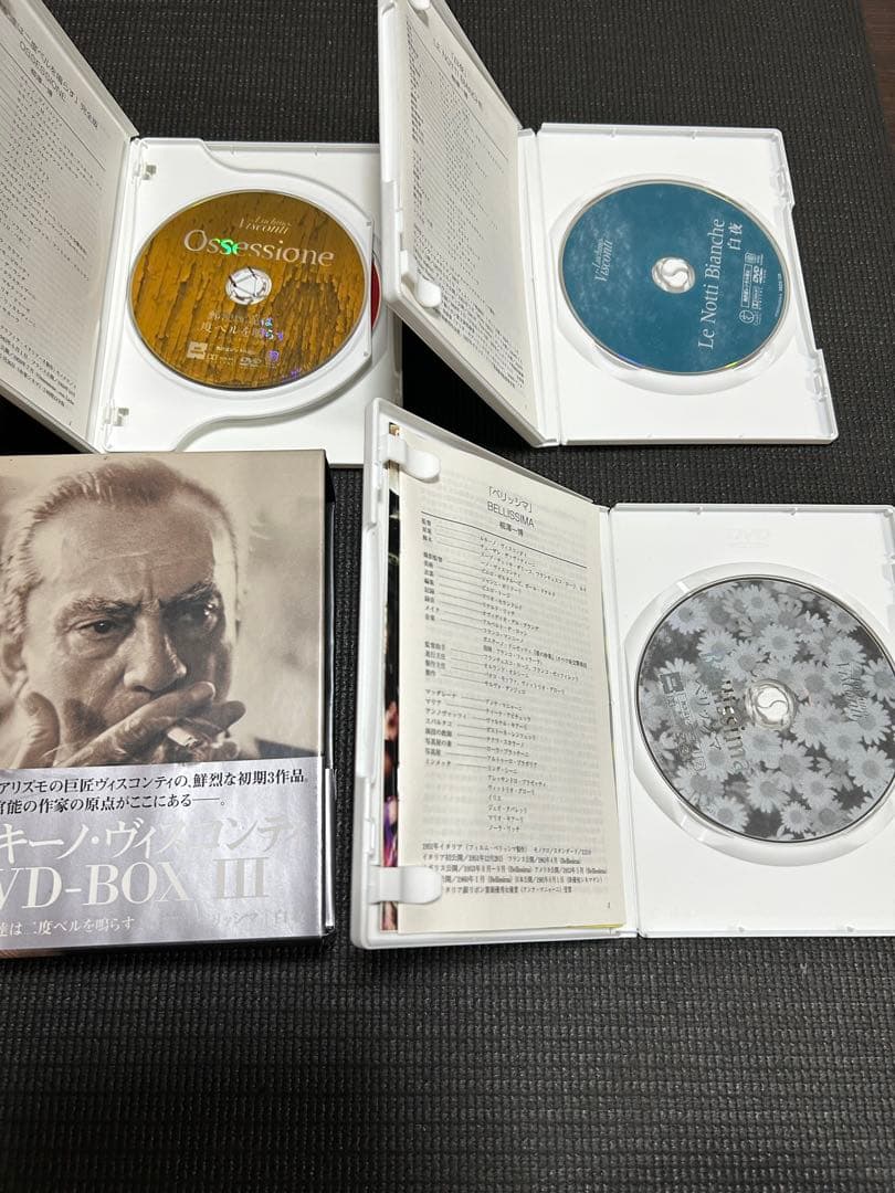 ルキーノ・ヴィスコンティ DVD-BOX 3巻セット