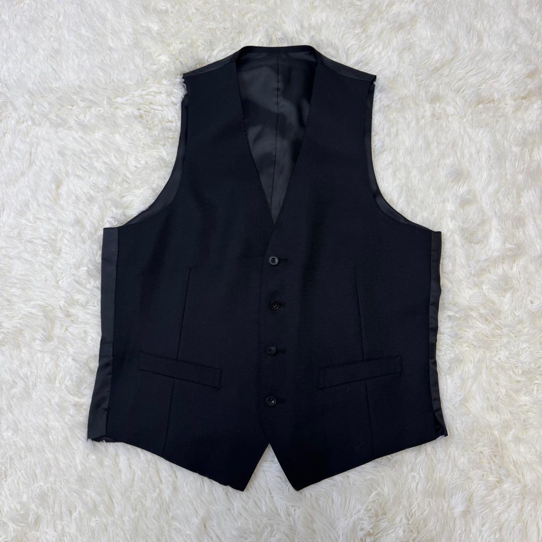 SUIT SELECT 3ピーススーツ ブラック A7 XL相当