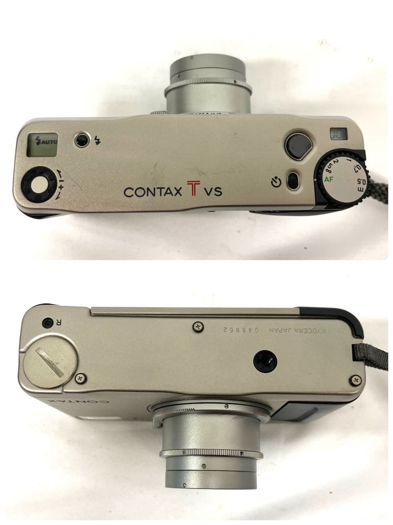 CONTAX コンタックス T vs コンパクトフィルムカメラ