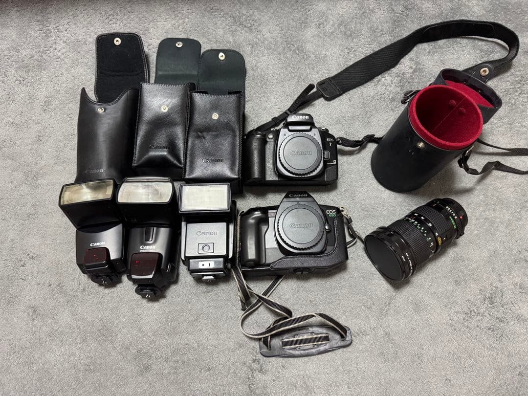 d*7様 【ジャンクまとめ売り】Canon EOS7 EOS630 レンズ　スト