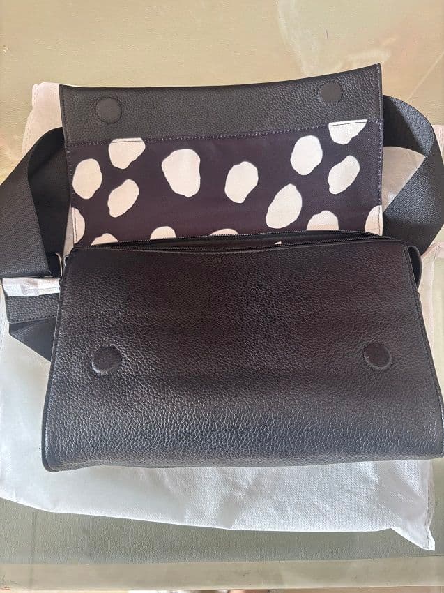 ear PAPILLONNER イアパピヨネ　ワイドテープショルダー　ブラック