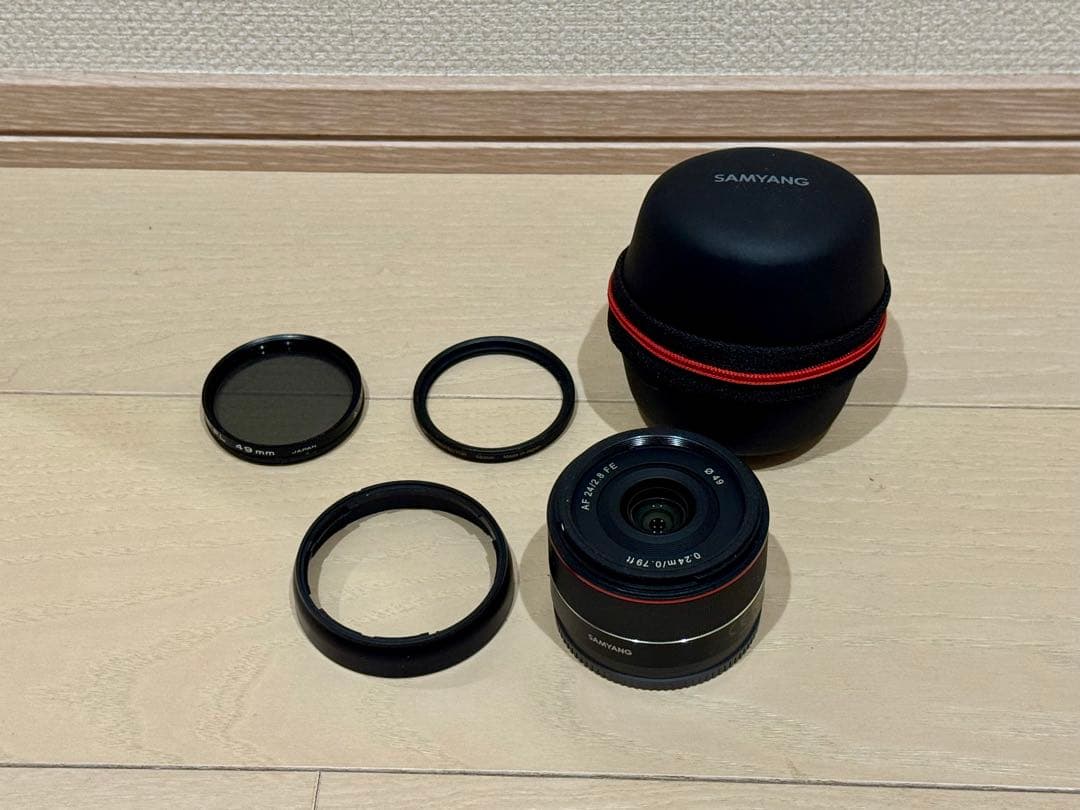 【美品】SAMYANG AF 24mm F2.8 FE レンズ