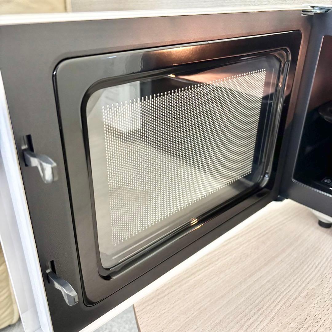 【美品】2025年製 ニトリ フラットオーブンレンジ BN16A WH M