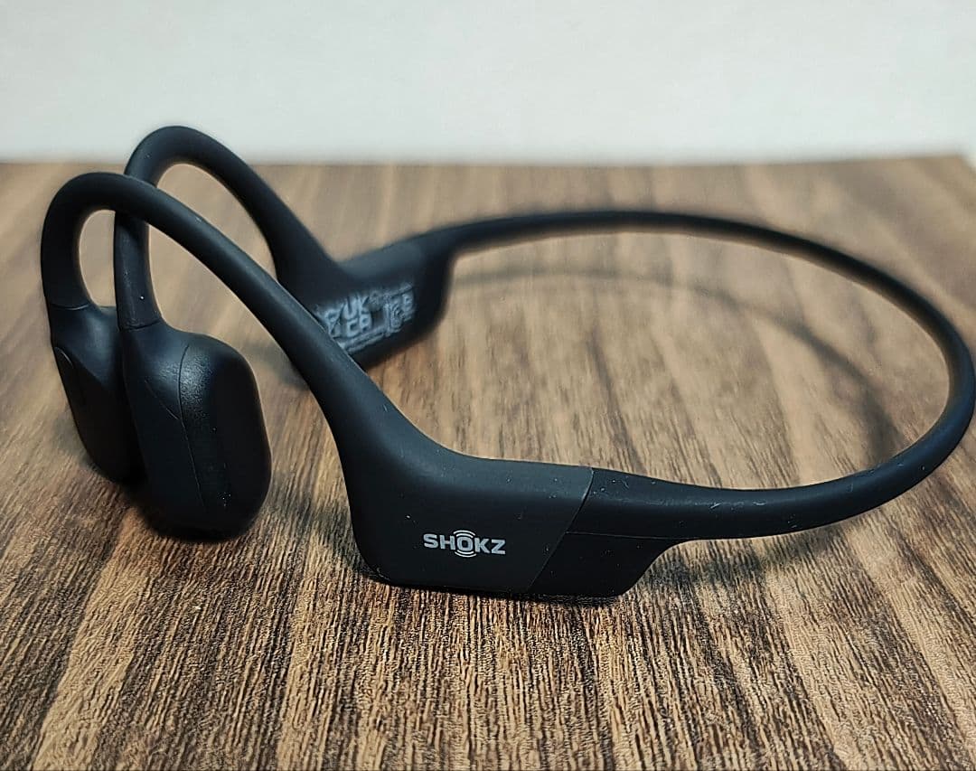 《美品》SHOKZ OpenRun S803 骨伝導イヤホン ブラック