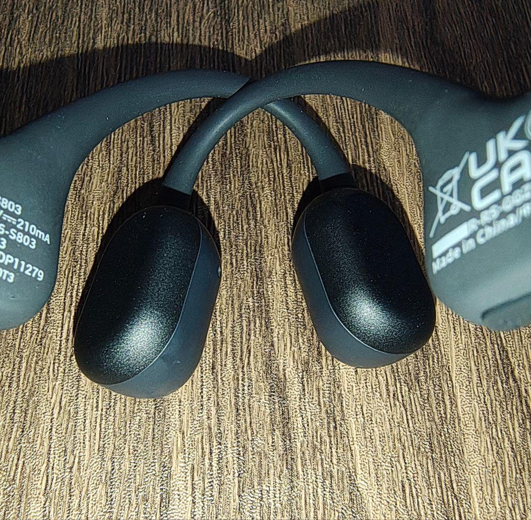 《美品》SHOKZ OpenRun S803 骨伝導イヤホン ブラック