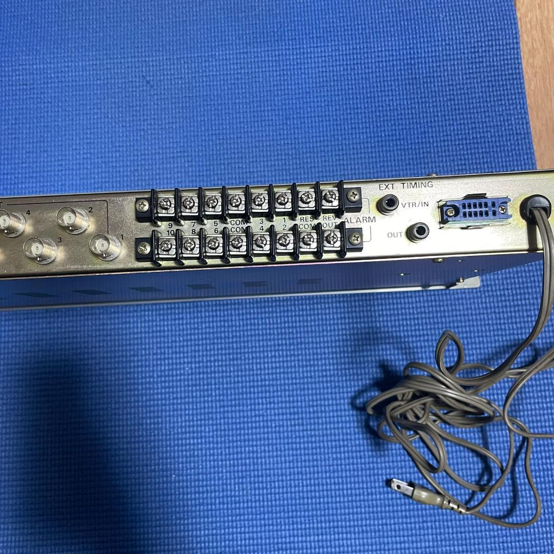 レア✨　パナソニック WJ-512 自動警報シーケンシャルスイッチャー