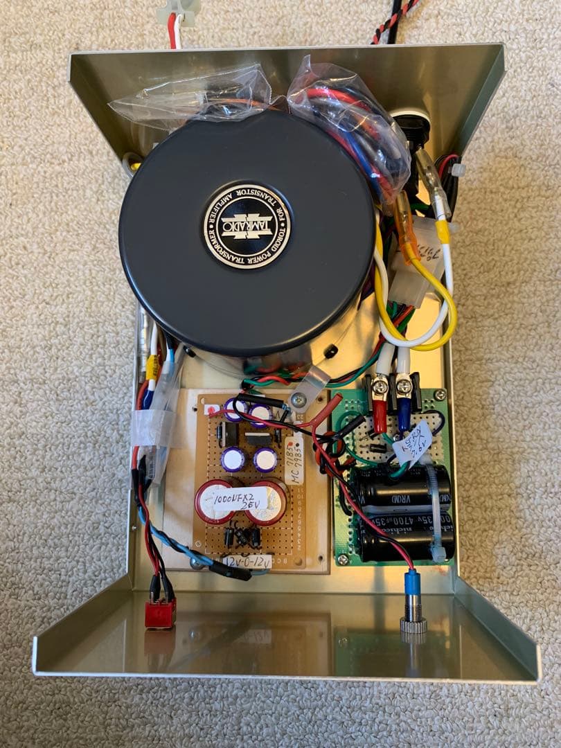 自作オペアンプ用電源box