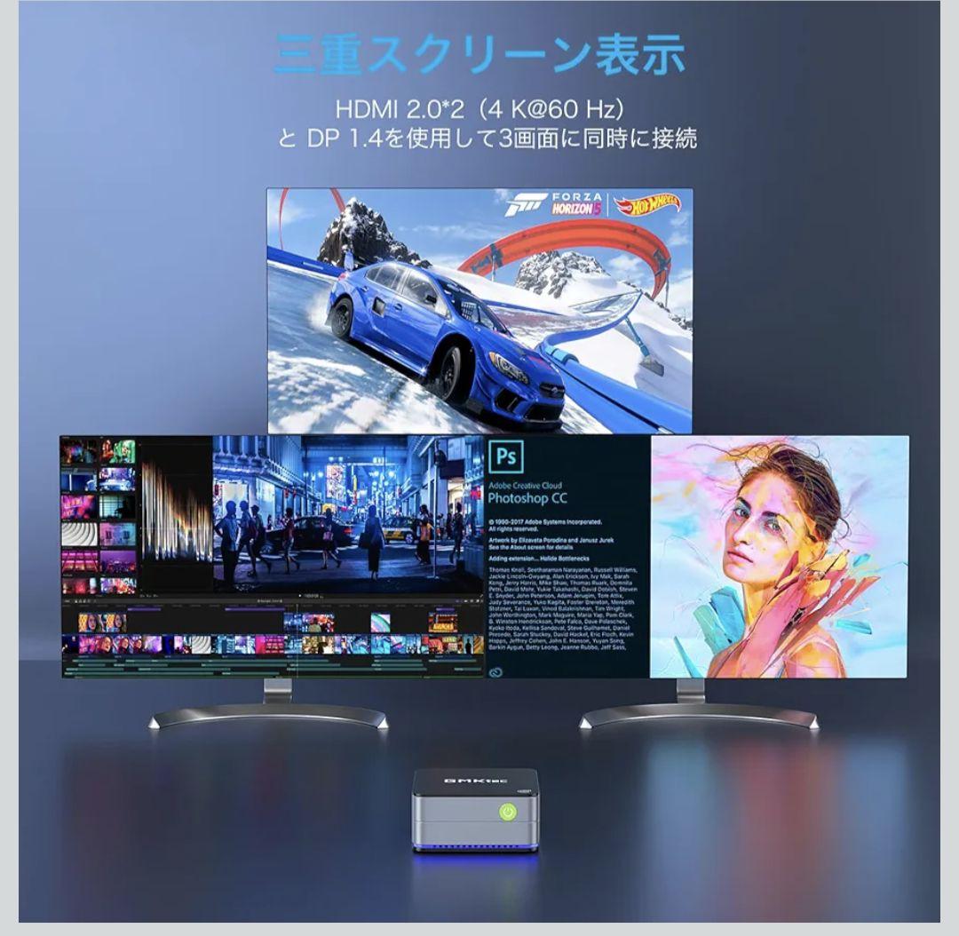 ミニPC GMKtec NucBox G2 Plus N150 RAM12 SSD512