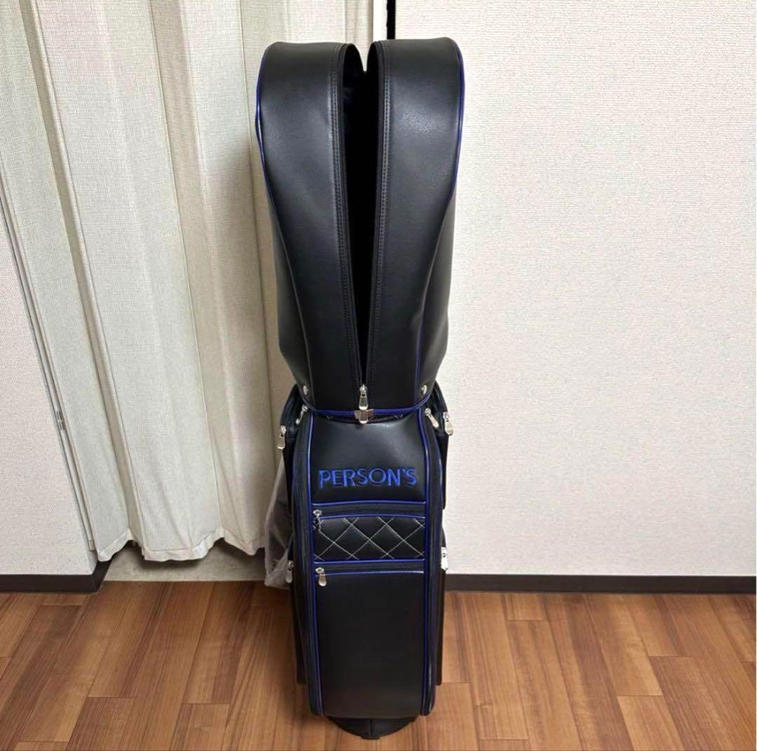 新品 パーソンズ ゴルフ クラブセット キャディーバック付 初心者向け 黒