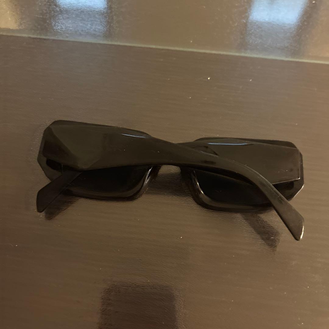 PRADA ブラック サングラス オクタゴナル