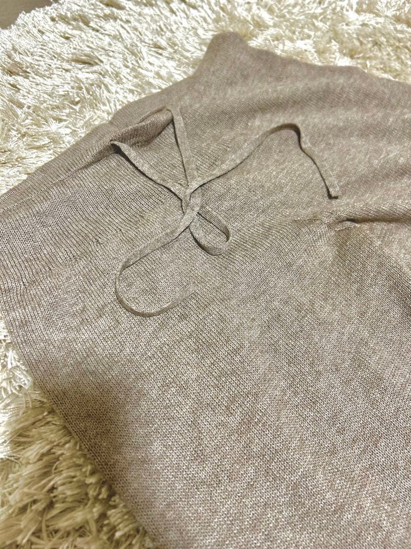 PRISTINE プリスティン オーガニックコットン ヤク ニットパンツ M