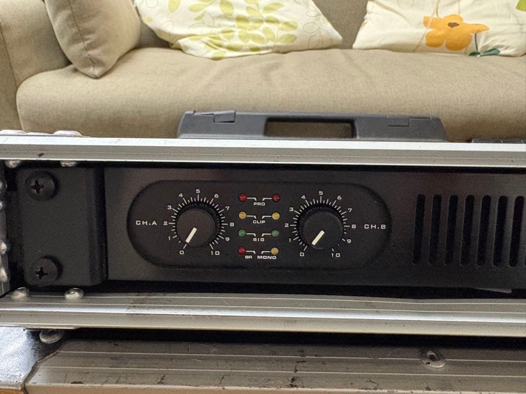 DCP400 パワーアンプ 2チャンネル ハードケース付