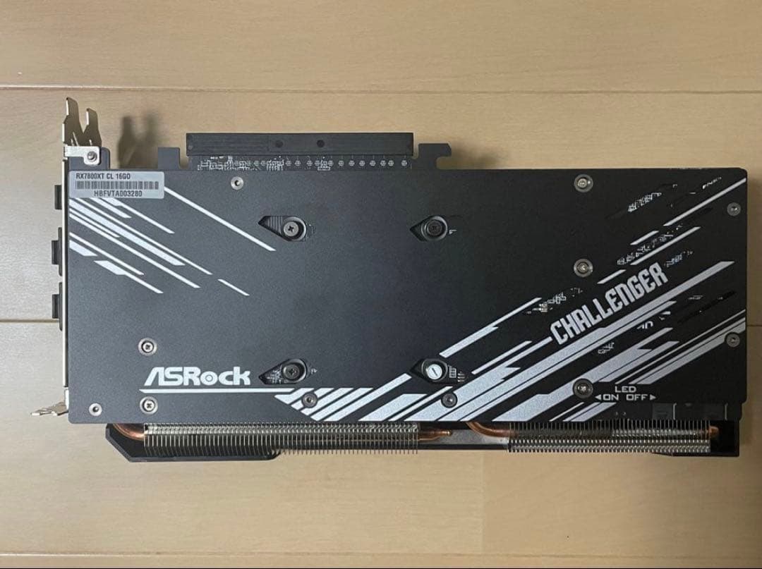 グラフィックボード・グラボ・ビデオカード ASRock Radeon RX 7800 XT Challenger 16GB
