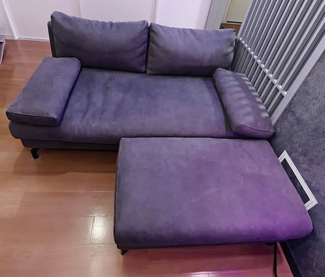 送料込 RELAX FORM GLACIERO グラシエーロ ソファ＆オットマン