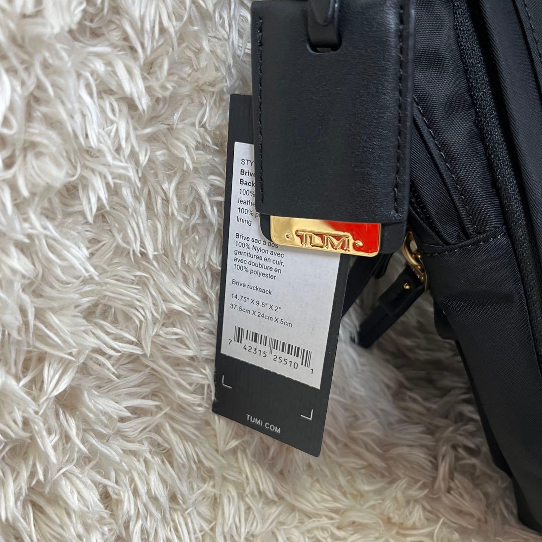 美品✨TUMI トゥミ　ナイロン　クロス　ボディバッグ　ゴールド金具